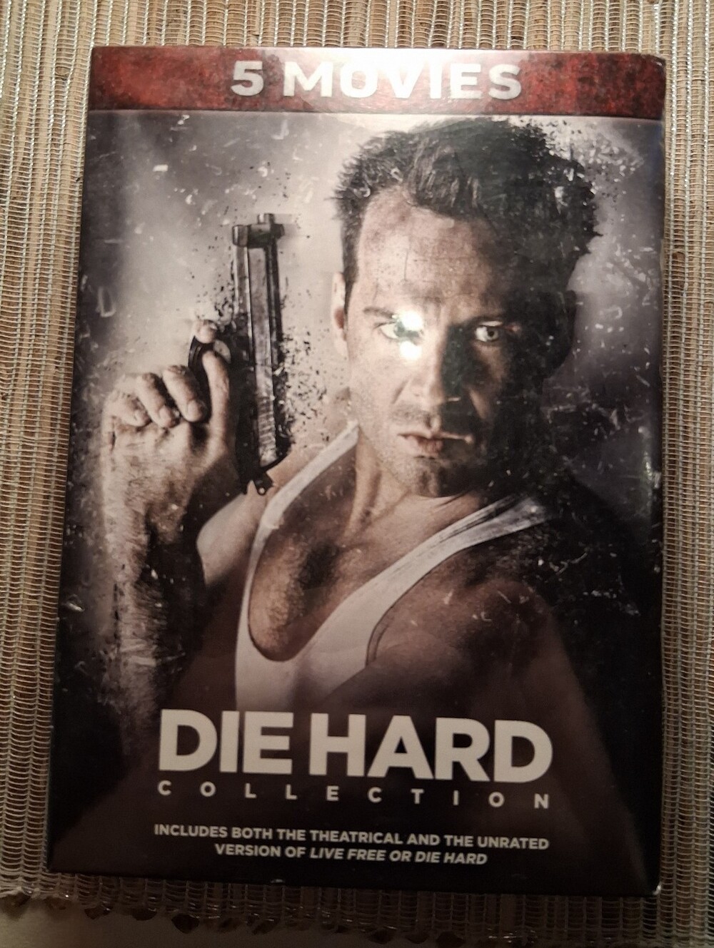 Up for sale is Die Hard 5-Movie DVD Collection Box Set (2013) Sealed